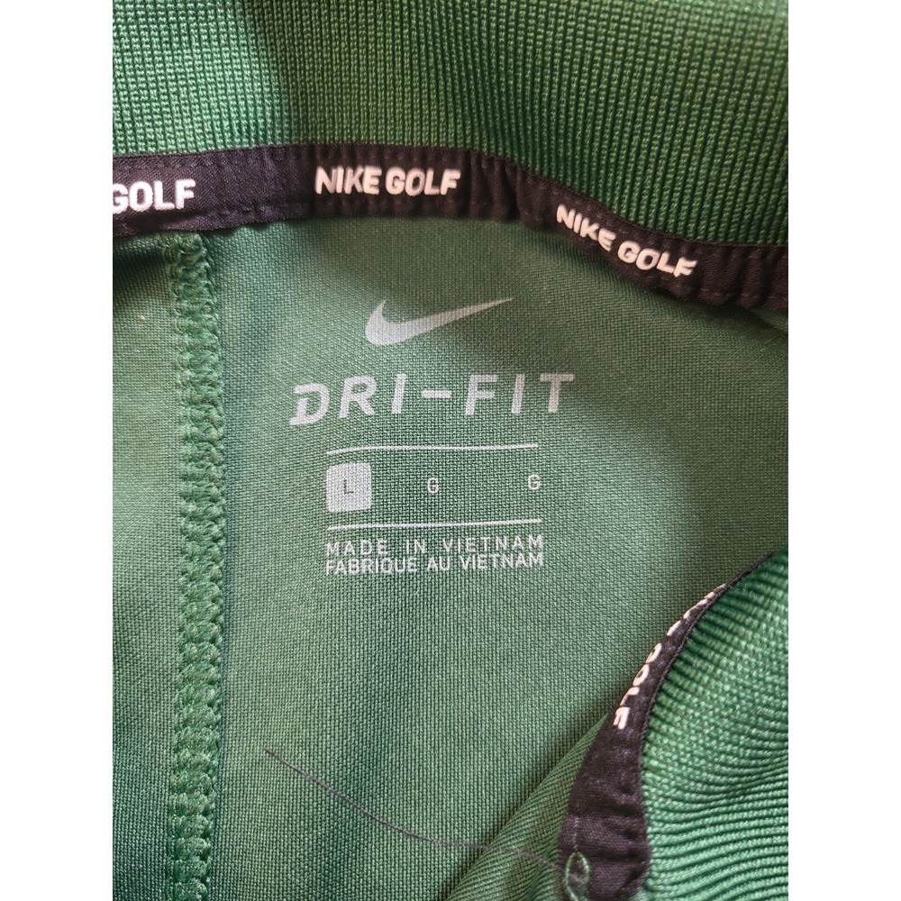 Nike Dri-Fit Golf Polo Misawa AB. Japan Mens Large Green - Picture 12 of 13
